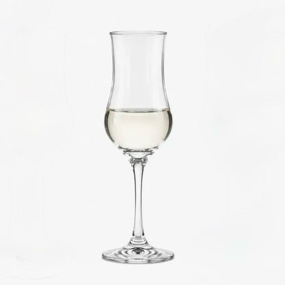 Copa Tequilera de Cristal tipo Tulipa - Diseño Elegante para Degustación