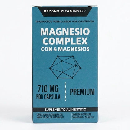 Magnesio Complex con 4 Magnesios - Beyond Vitamins