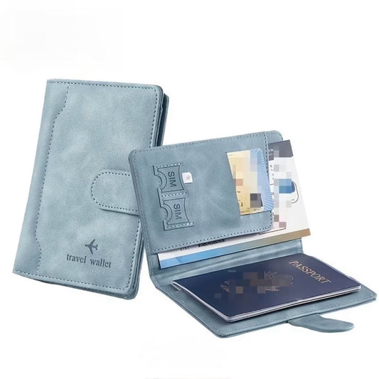 Cartera de Viaje - Organizador de Pasaporte y Tarjetas
