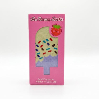 Calcetines Popsicle – Diseño de Paleta de Helado