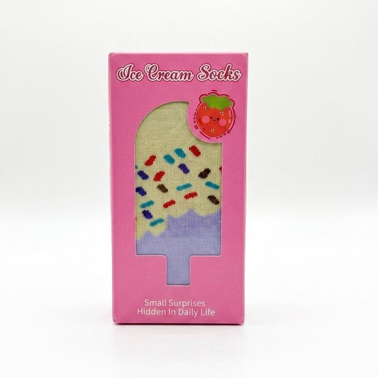 Calcetines Popsicle – Diseño de Paleta de Helado