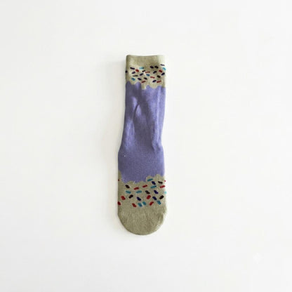 Calcetines Popsicle – Diseño de Paleta de Helado