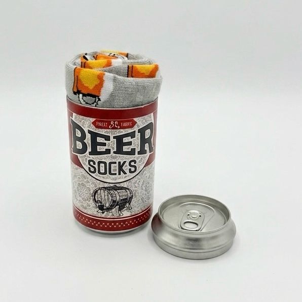 Calcetines en Lata de cerveza – Beer Socks