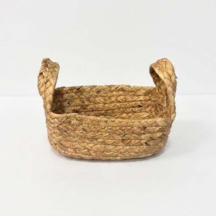 Canasta artesanal tejida multiusos – Estilo nórdico y natural