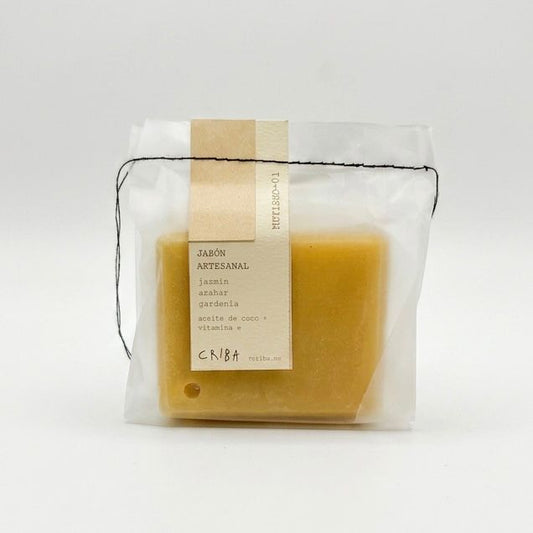 Jabón Artesanal "Nutrisso-01" – Jazmín, Azahar y Gardenia - CRIBA