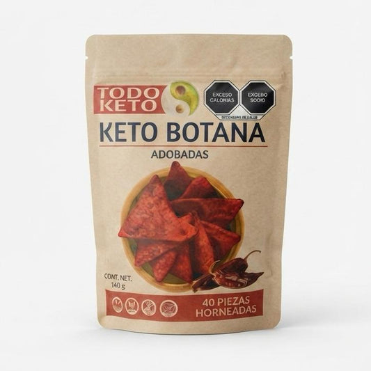 Totopos Keto Artesanales - Saludables, Crujientes y Sin Gluten (125g)
