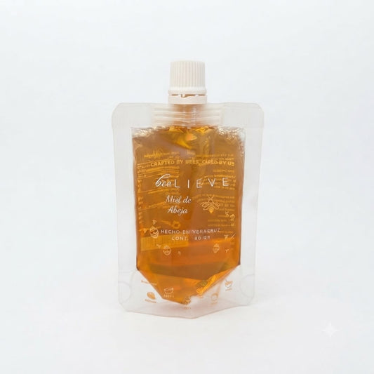 Miel de Abeja Pura- beeLIEVE - Mini Doypack - 80g