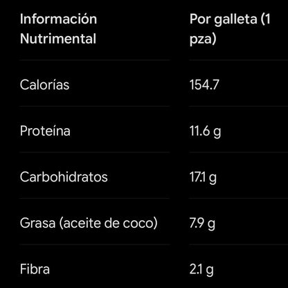 Galletas de Chocolate Veganas - Paquete con 4 piezas