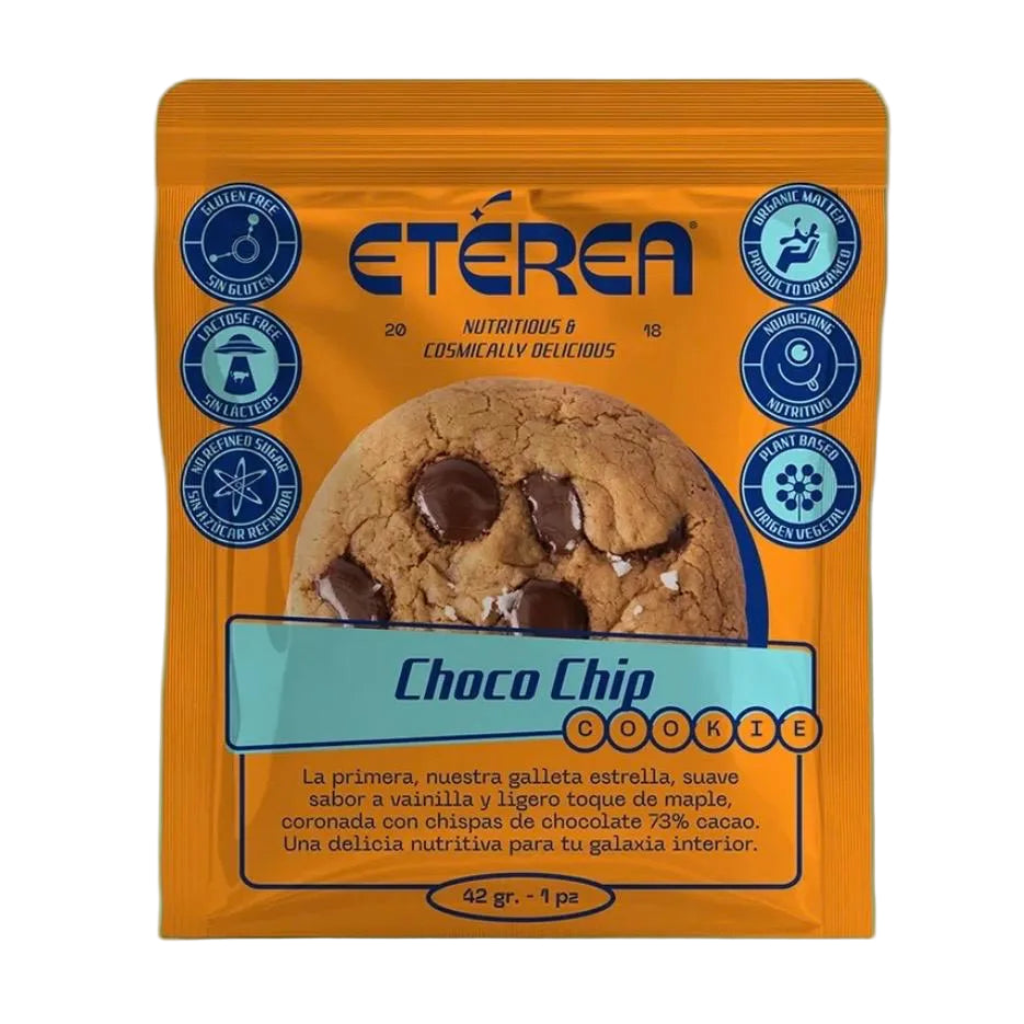 Galleta Choco Chip - Nutritiva, Vegana y Deliciosa - Etérea