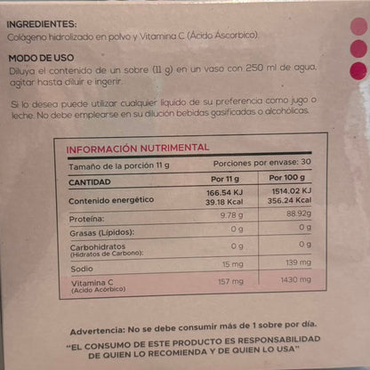 MILÚ Colágeno Hidrolizado by Optimo - Con Vitamina C y Certificación Informed Sport