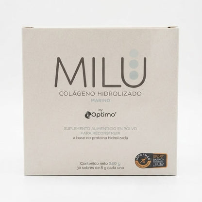 MILÚ Colágeno Hidrolizado Marino by Optimo - Pureza y Calidad Premium con Certificación Informed Sport