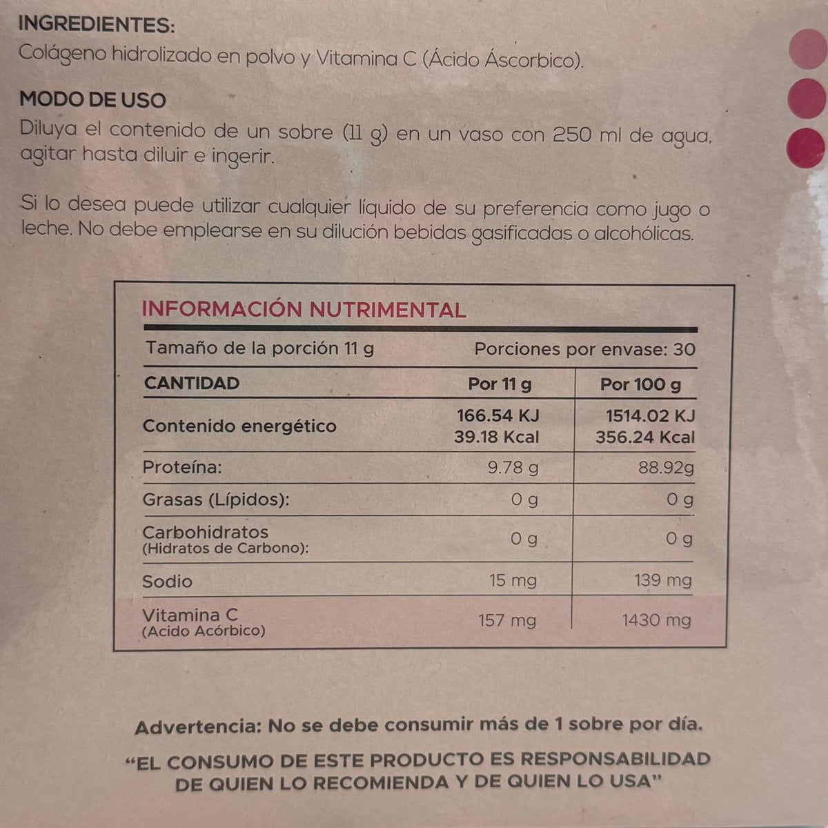 MILÚ Colágeno Hidrolizado by Optimo - Con Vitamina C y Certificación Informed Sport