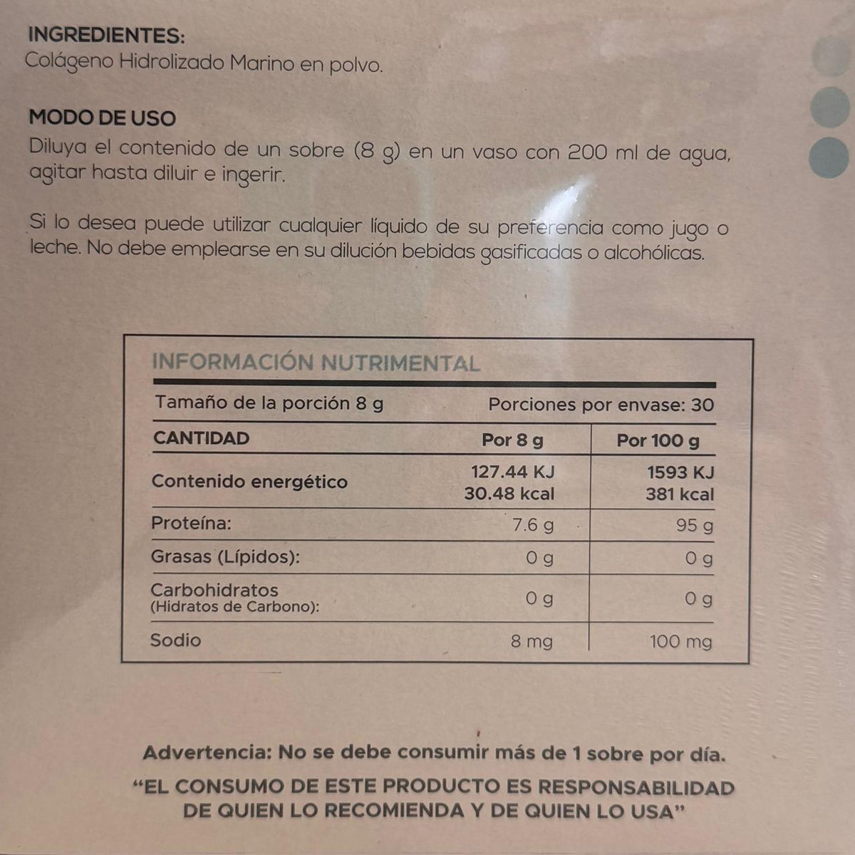 MILÚ Colágeno Hidrolizado Marino by Optimo - Pureza y Calidad Premium con Certificación Informed Sport