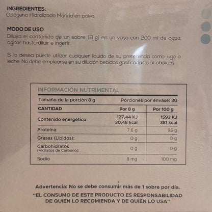 MILÚ Colágeno Hidrolizado Marino by Optimo - Pureza y Calidad Premium con Certificación Informed Sport