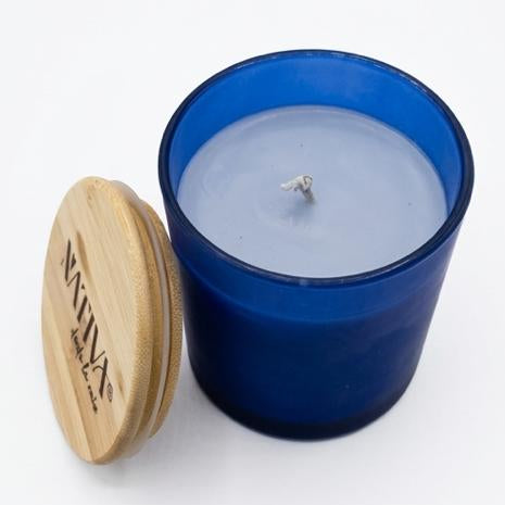 Vela Nativa Cristal Mate Grande Con Tapa