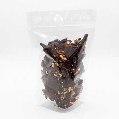 Keto Barks - Chocolate 65% Cacao Sin Azúcar con Almendra y Nuez (100g)