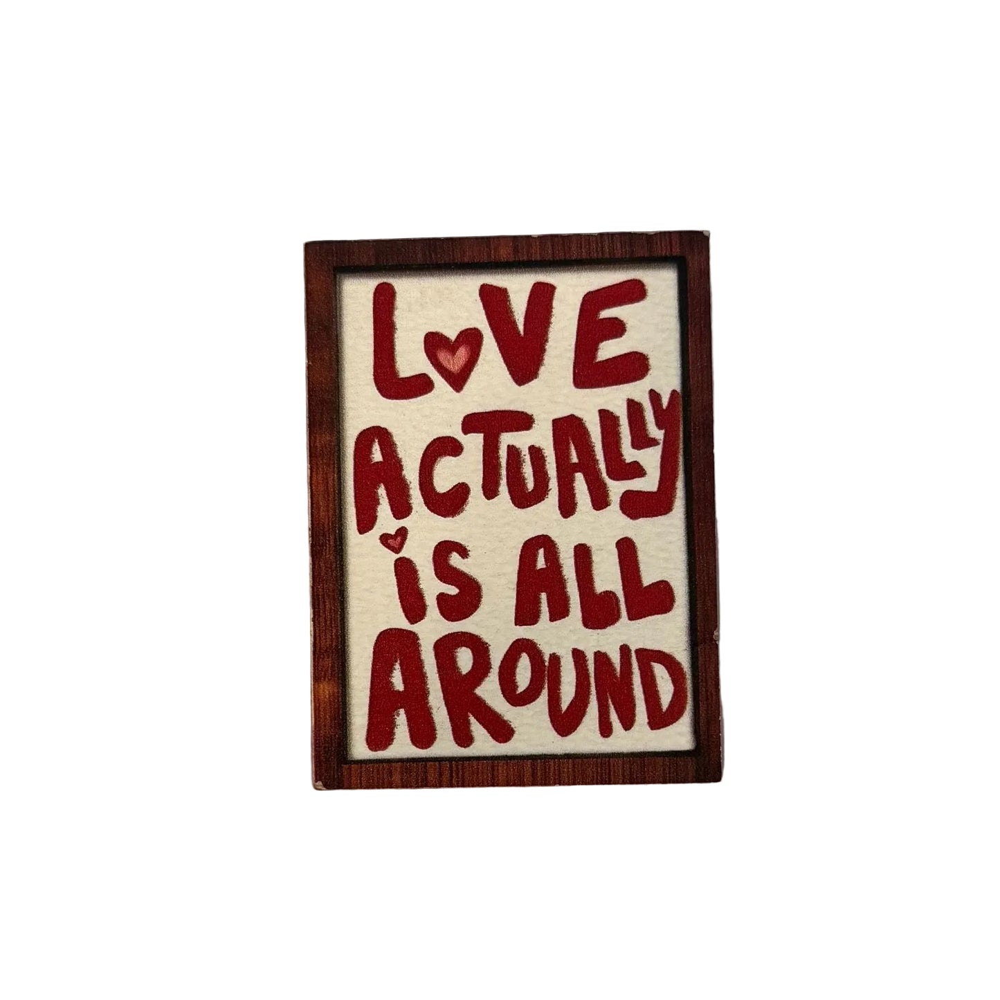 Mini Letreros Decorativos de Madera con Frases Inspiradoras