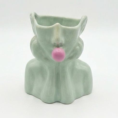 Maceta de Cerámica Lady Chicle - Decoración Estética para Plantas