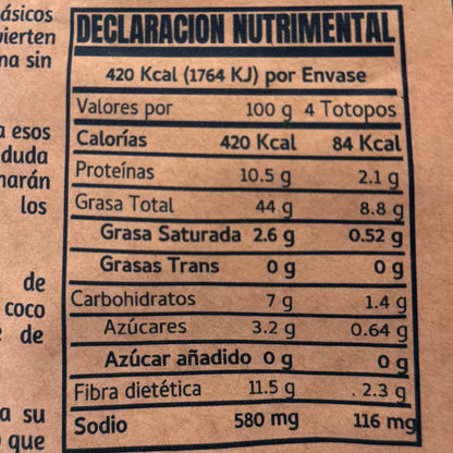 Keto Botana Adobada - Snack Horneado Bajo en Carbohidratos  (70g)