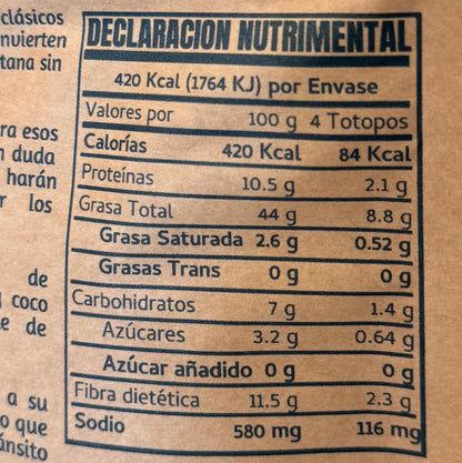 Keto Botana Queso y Jalapeño - Snack Bajos en Carbohidratos y Sin Gluten (70g)